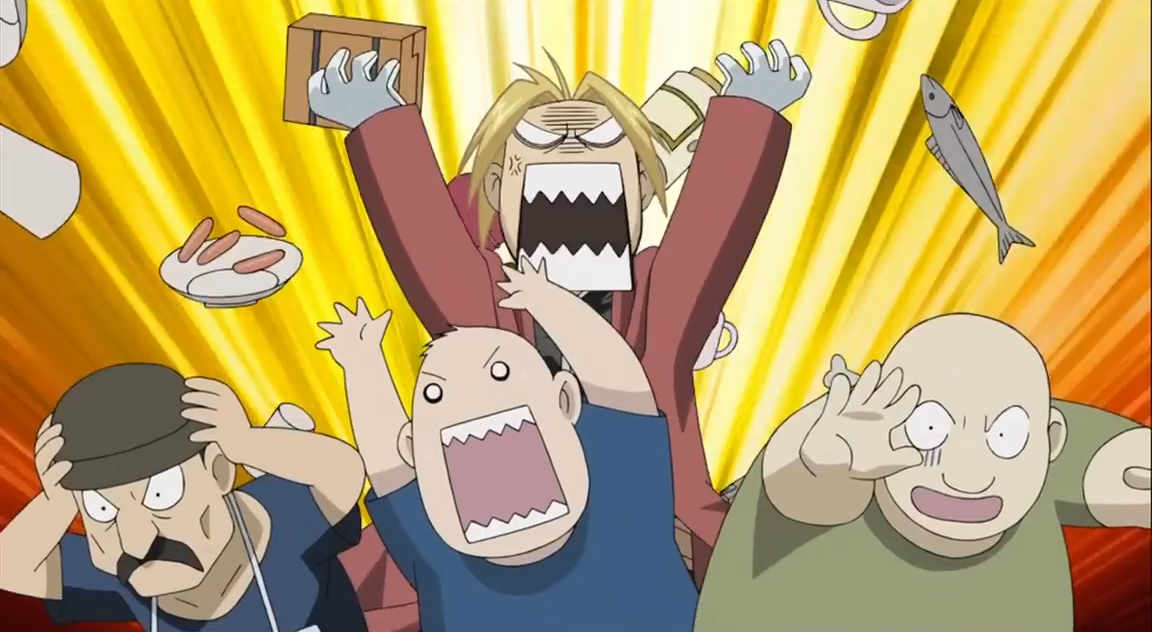 Edward Elric angry about height Blank Meme Template