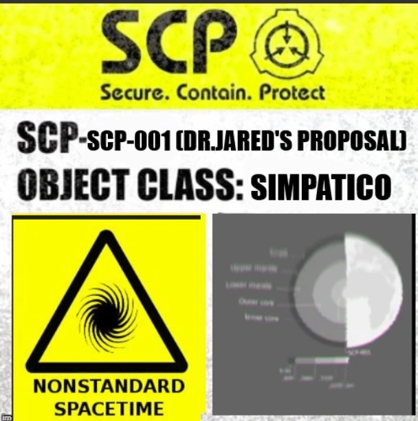SCP-001 [DR.Jared’s Proposal] Label Blank Meme Template