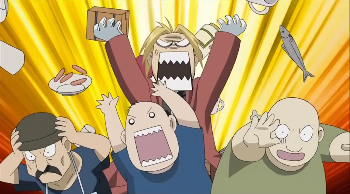 Edward Elric angry about height Blank Meme Template