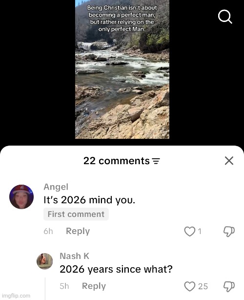 Guys we gotta use this | image tagged in memes,christian,jesus,2026,comeback,tiktok | made w/ Imgflip meme maker