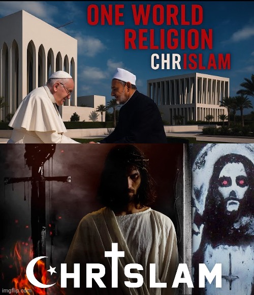 Chrislam One World Religion | made w/ Imgflip meme maker