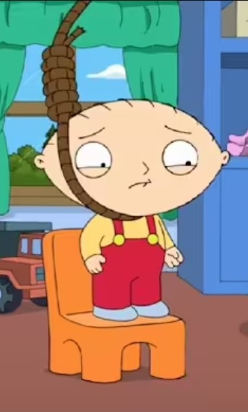 Family guy hangs at startup Blank Meme Template