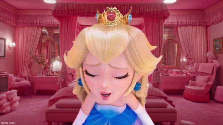 Mario and peach after they rebuild the castle in the Super Mario Galaxy Movie | image tagged in super mario galaxy,mario movie,princess peach | made w/ Imgflip meme maker