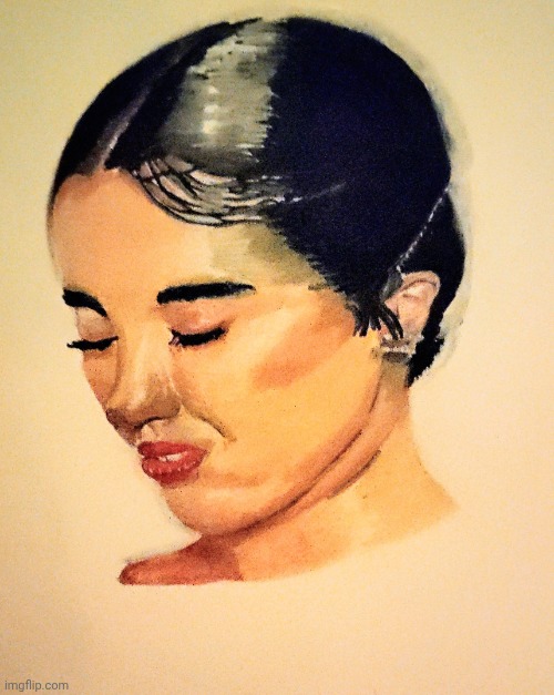 Margaret Qualley drawing done in only Pagather markers! I could neverrr | image tagged in drawing,art,margaret qualley,portrait,actress | made w/ Imgflip meme maker