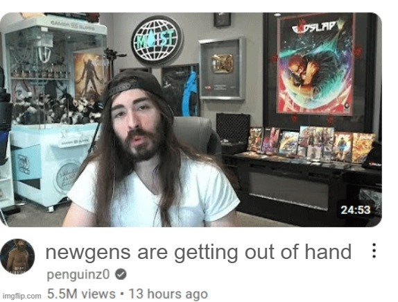 newgens are getting out of hand | newgens are getting out of hand | image tagged in x situation is crazy | made w/ Imgflip meme maker
