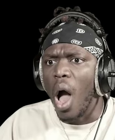 KSI Shocked Blank Meme Template