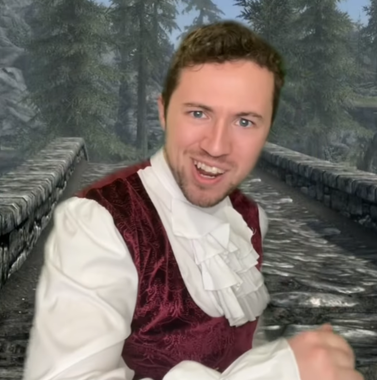 One Shot Questers Bard Happy Blank Meme Template