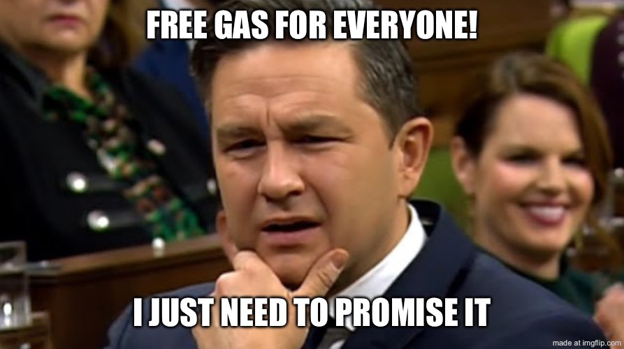 Free gas for everyone! I just need to promise it | made w/ Imgflip meme maker