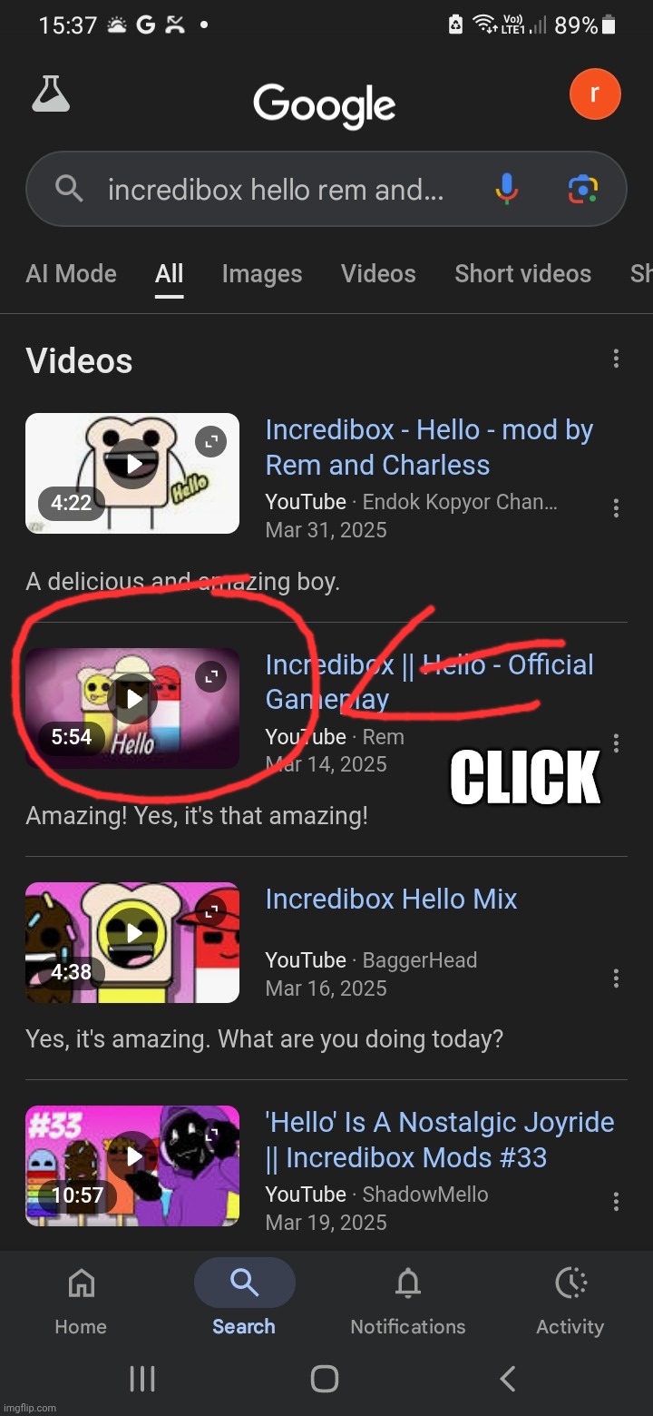 Click | made w/ Imgflip meme maker