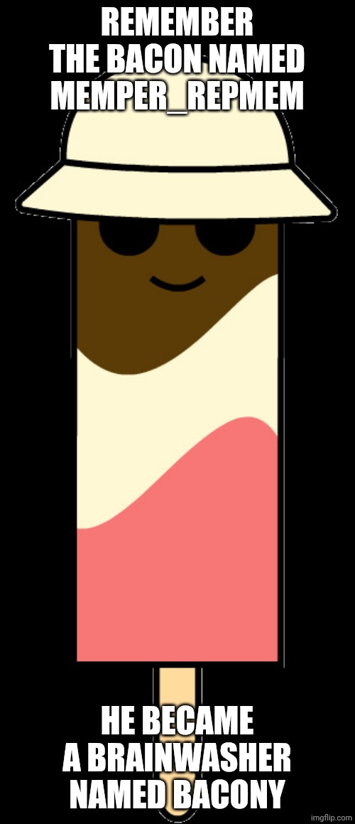 Nahhhh bro | Remember the bacon named memper_repmem; He became a brainwasher named BACONY | image tagged in howareyou | made w/ Imgflip meme maker