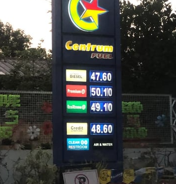 Fuel price Blank Meme Template