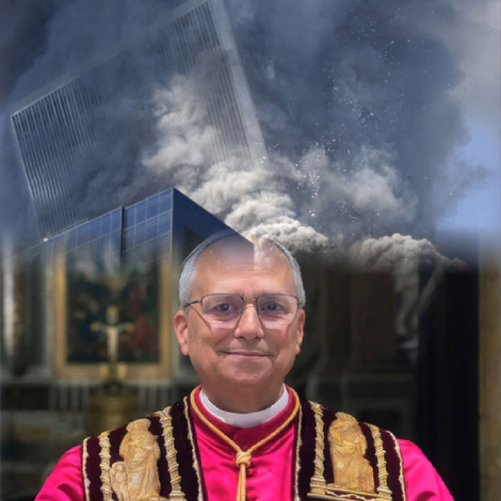 Pope Leo Blank Meme Template