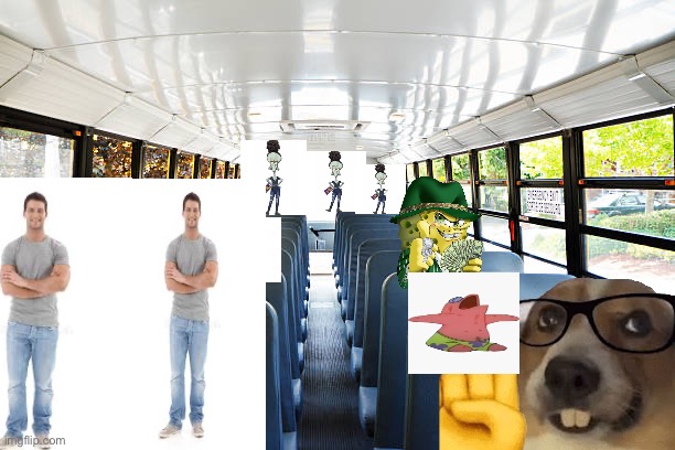 My bus in elementary school | image tagged in empty bus | made w/ Imgflip meme maker
