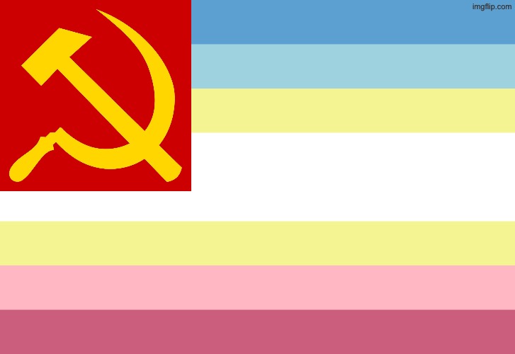 Communist MAP flag (I don’t endorse either, communism is pedophilic) | image tagged in map pride flag,pedophile,communism,communist,communists,pedophilia | made w/ Imgflip meme maker