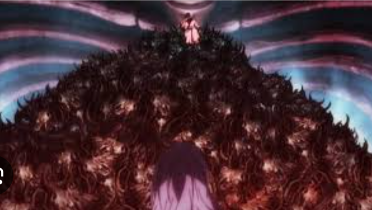 Sukuna looking down on you Blank Meme Template