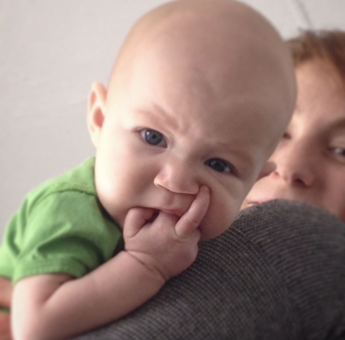 Middle Finger Baby Blank Meme Template