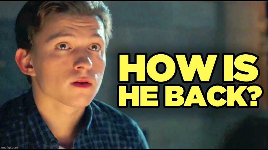 new template chat | image tagged in how is he back | made w/ Imgflip meme maker