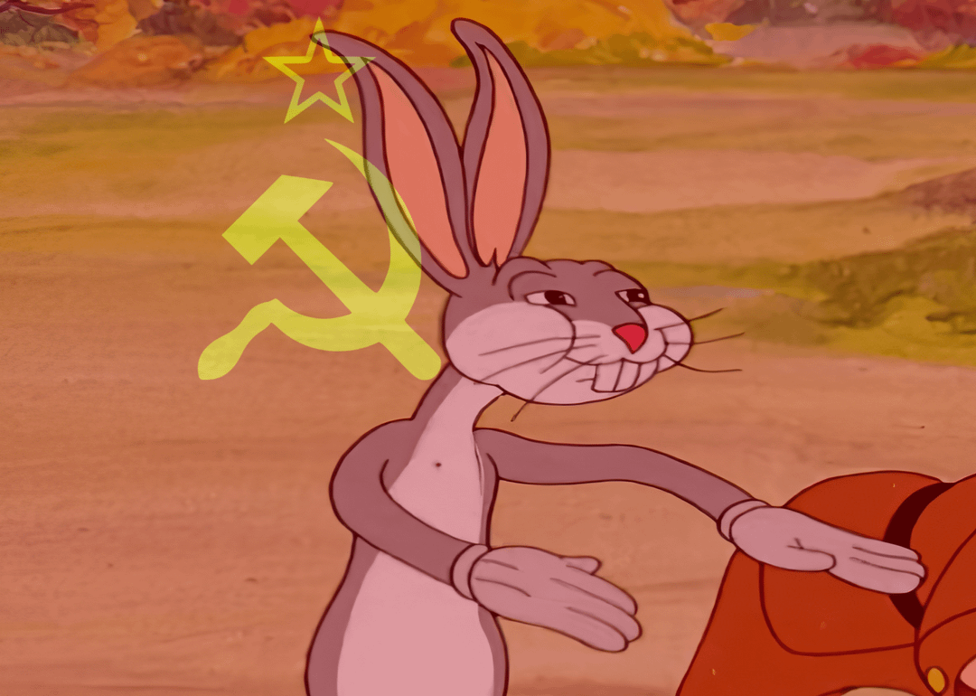 soviet bunny Blank Meme Template