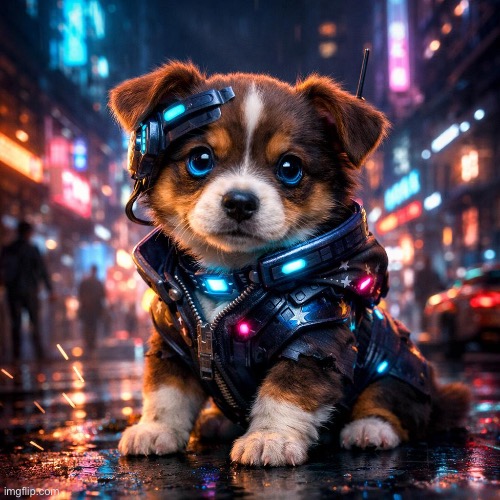 Hi | image tagged in puppy | made w/ Imgflip meme maker