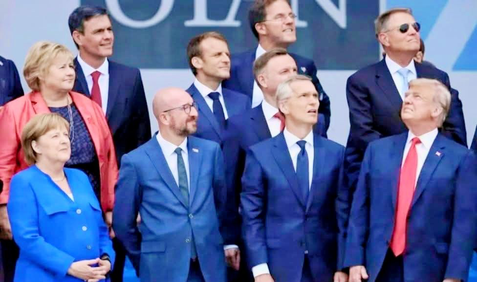 Donald Trump vs Our Old Allies Blank Meme Template