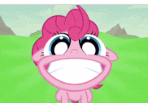 pinkie pie smiling Blank Meme Template