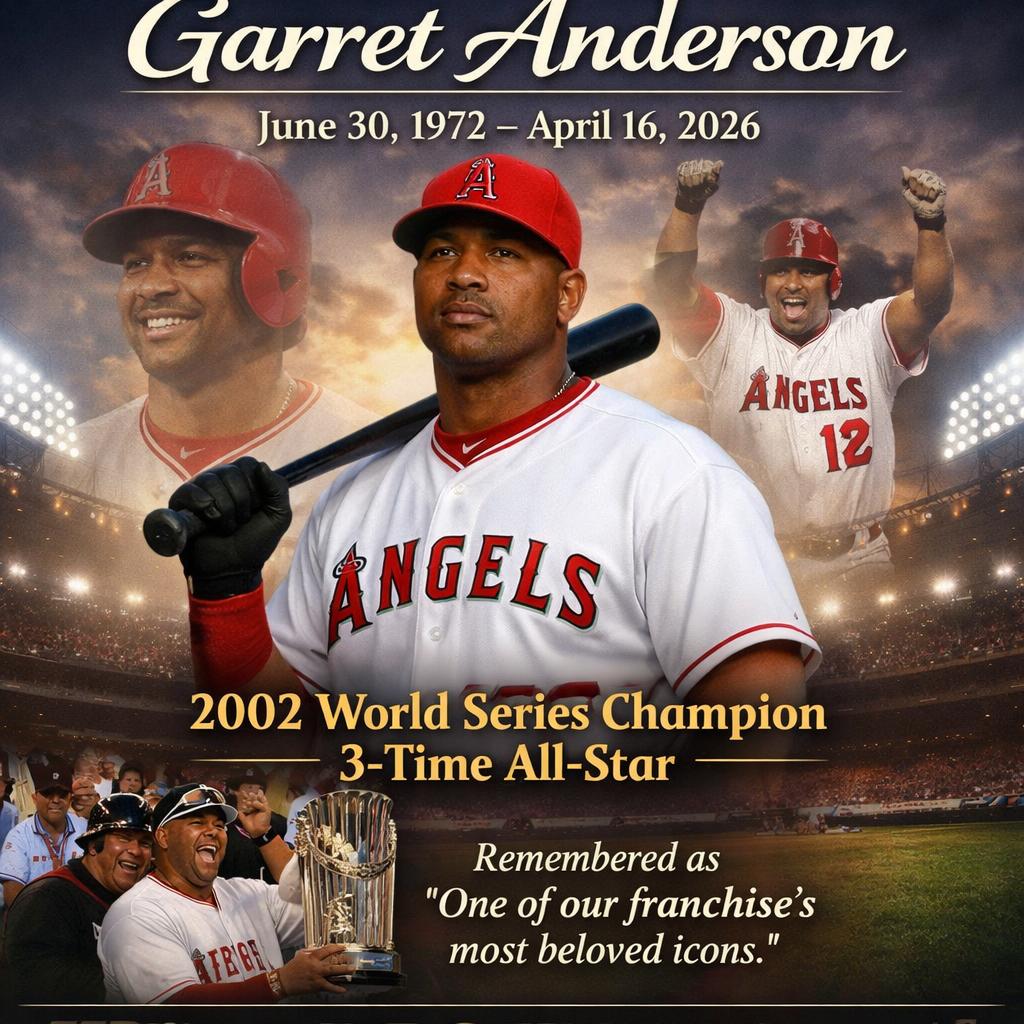 Former MLB outfielder Garret Anderson passed away on April 16, 2 Blank Meme Template