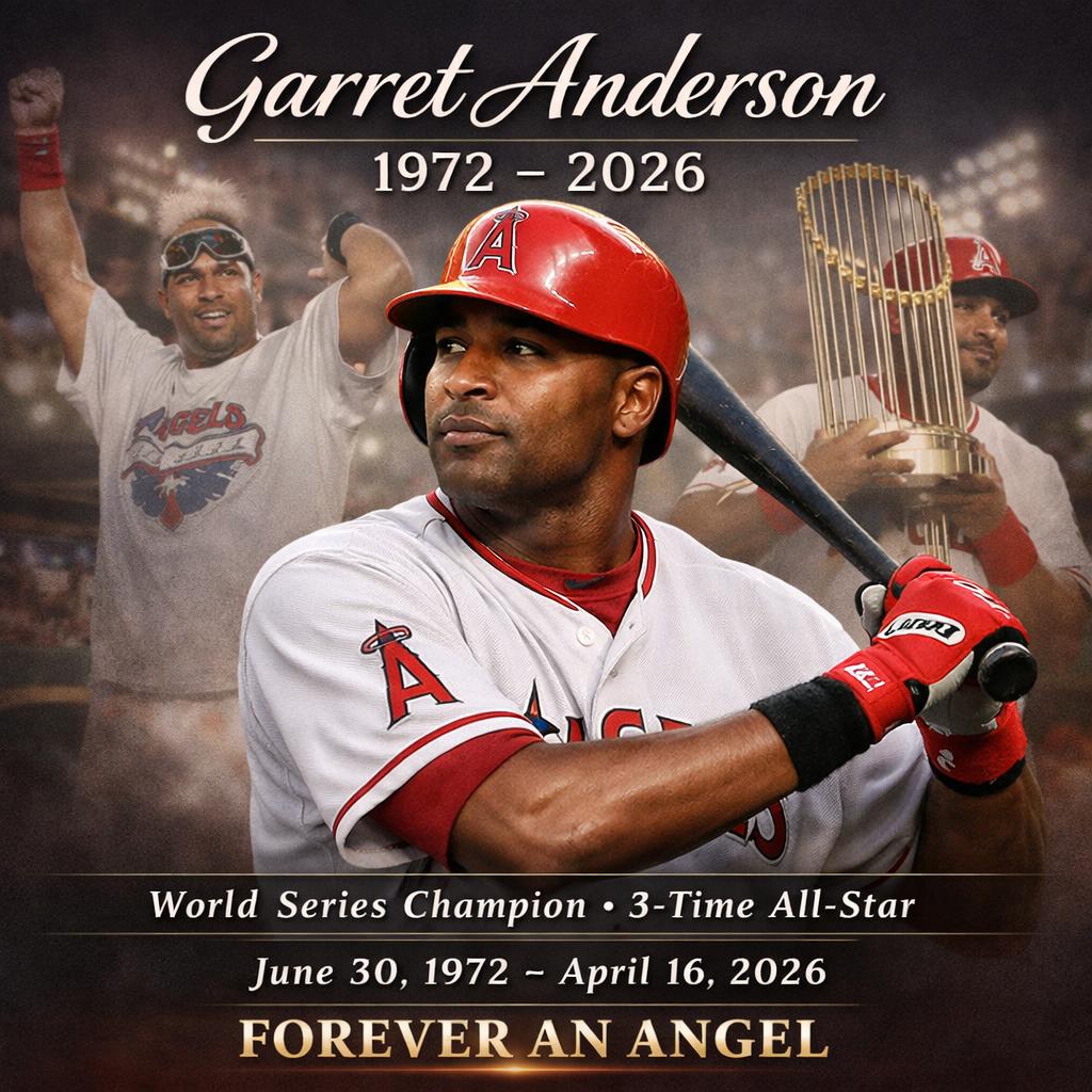 Former MLB outfielder Garret Anderson passed away on April 16, Blank Meme Template