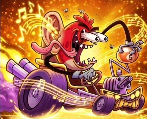 Mama theme song | image tagged in angry bird driving | made w/ Imgflip meme maker