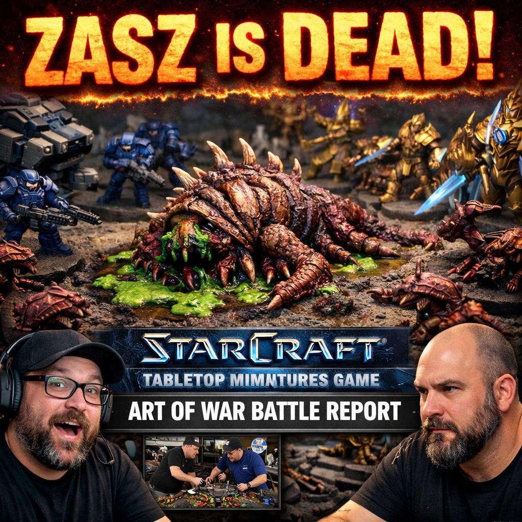 Zasz Is Dead!   Starcraft Tabletop Miniatures Game, Art of War B Blank Meme Template