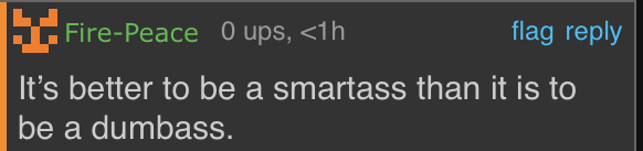 It’s better to be a smartass than it is to be a dumbass Blank Meme Template