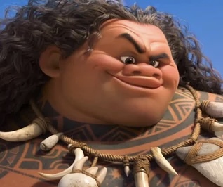 Maui smirk Blank Meme Template
