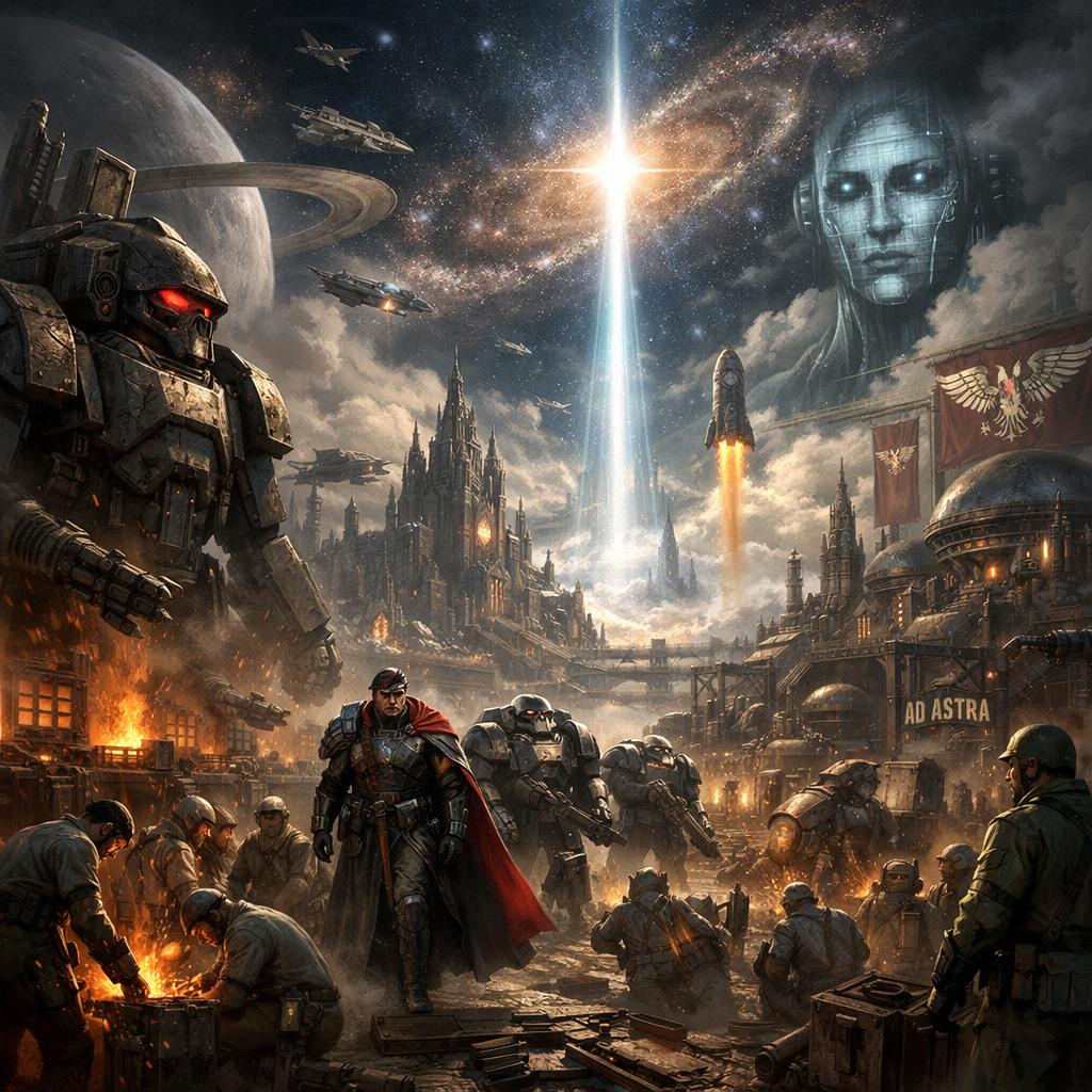 Warhammer 40,000 Blank Meme Template