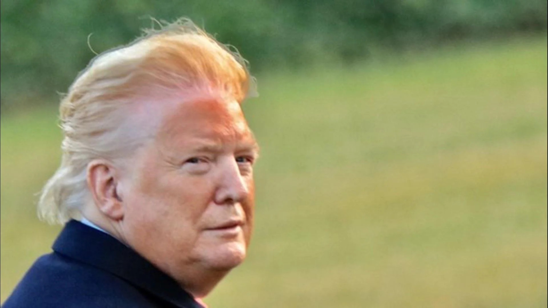 djt bad makeup Blank Meme Template