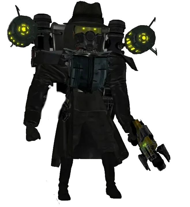 Mafia Skibidi Mutant Full Body Blank Meme Template