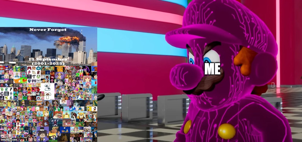 YOU ARE NOT MY FRIENDS ANYMORE! | Me | image tagged in evil mario | made w/ Imgflip meme maker