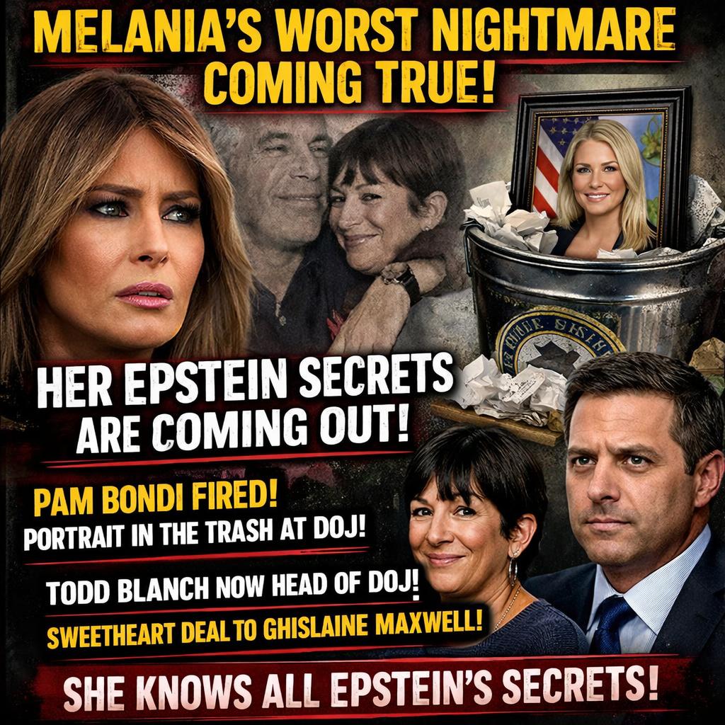 Melania’s WORST NIGHTMARE Coming True! Her Epstein SECRETS Are C Blank Meme Template