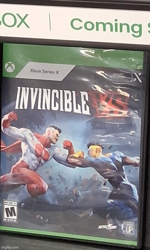 VS | image tagged in they made an invincible game | made w/ Imgflip meme maker