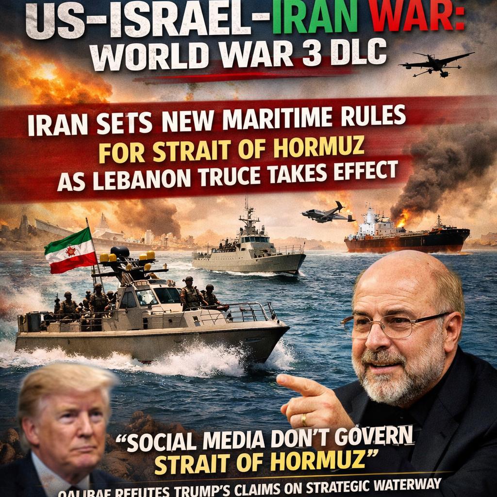 US–Israel–Iran War (World War 3 DLC) Iran sets new maritime rule Blank Meme Template