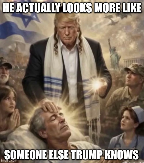 Trump pope | He actually looks more like someone else Trump knows | image tagged in trump pope | made w/ Imgflip meme maker