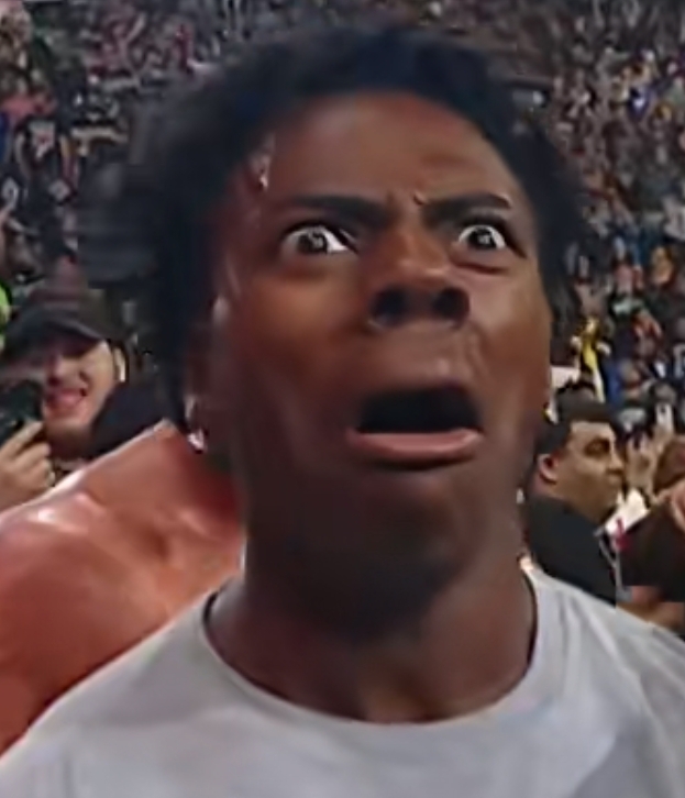 IShowSpeed goes to Wrestlemania Blank Meme Template