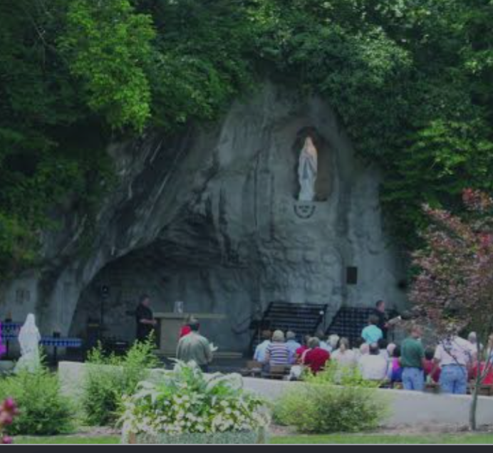 High Quality The Roman Catholic Lourdes Shrine Blank Meme Template