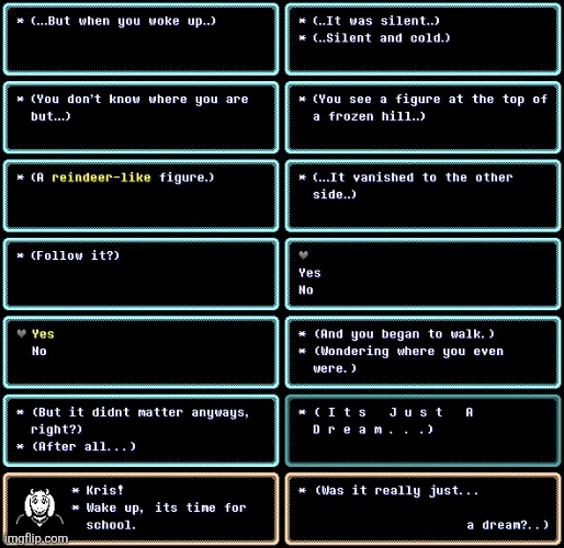 Chapter 1 part 1: Just a dream..? | made w/ Imgflip meme maker