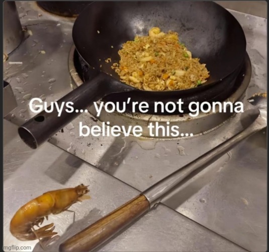 Shrimp fried rice | made w/ Imgflip meme maker