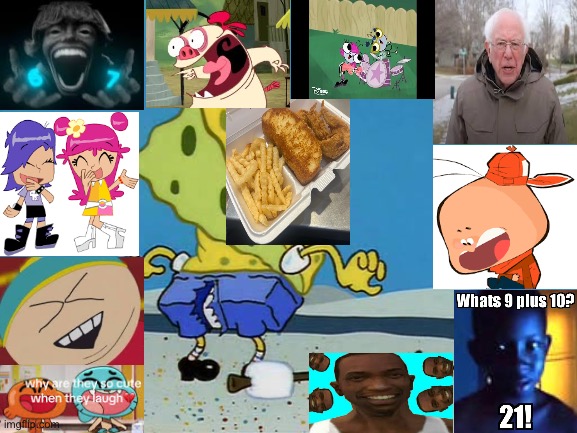13 characters laughing at Raising Canes food ripping his pants. | image tagged in ripped pants,eric cartman,gumball watterson,darwin watterson,67,21 | made w/ Imgflip meme maker
