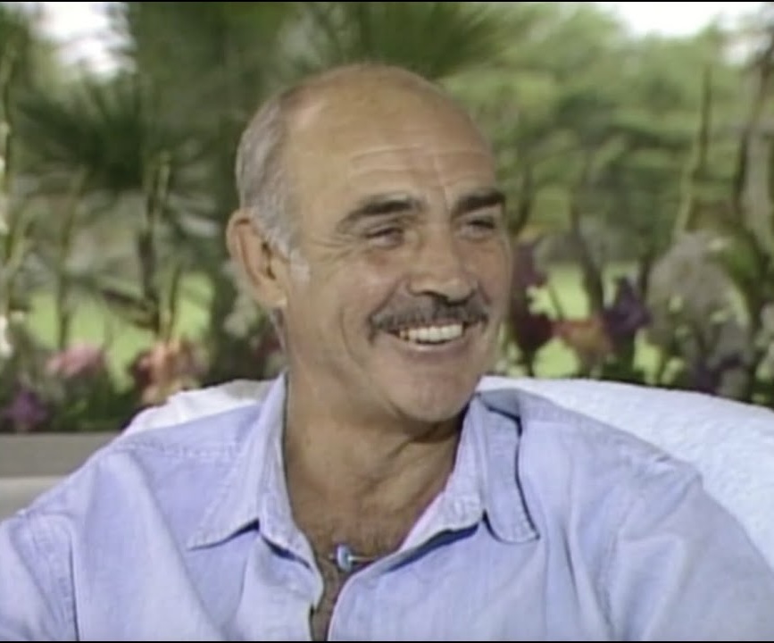 Sean Connery Barbara Walters interview Blank Meme Template