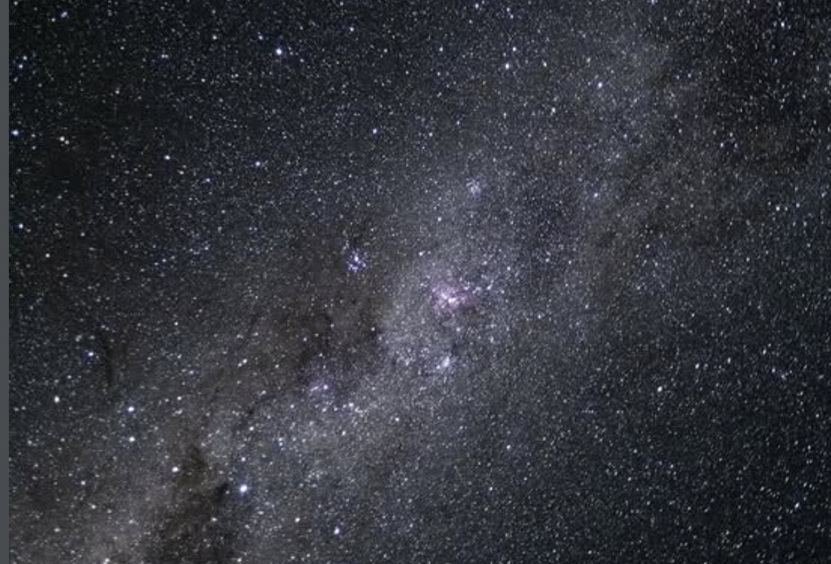 Space with stars Blank Meme Template