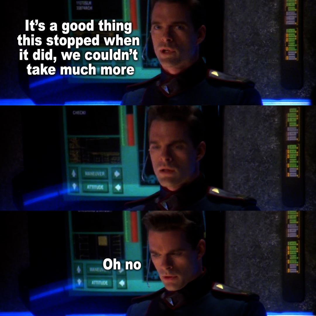 It's a good thing that stopped-- oh no Blank Meme Template