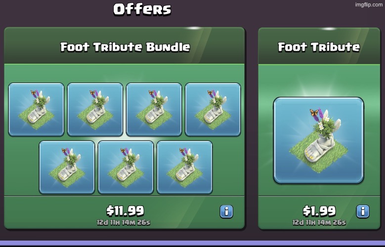 Supercell loves feet | made w/ Imgflip meme maker