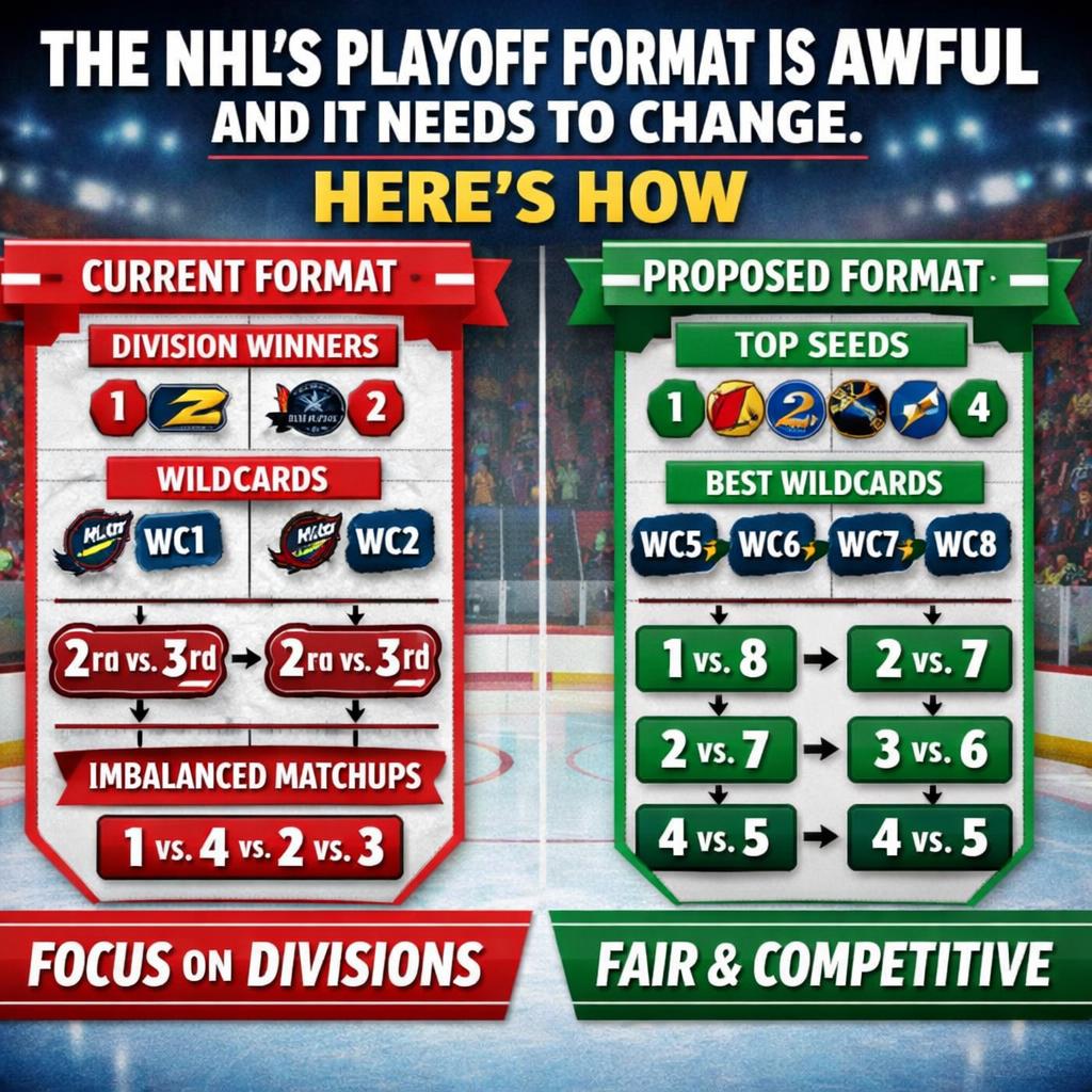 The NHL's Playoff Format Is Awful, and It Needs to Change—Here's Blank Meme Template