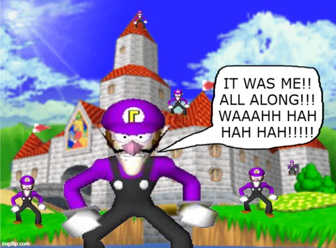 PURPLE PRIZES STOLE SUPER MARIO 64 DS | made w/ Imgflip meme maker